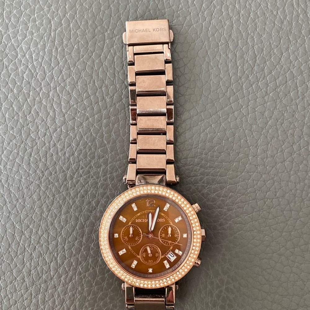 Rose Golden Michael Kors watch